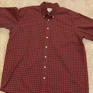 L.L. Bean Flannel Short Sleeve